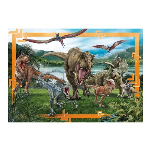As Clementoni Παιδικό Παζλ Maxi Supercolor Jurassic World 104 τμχ (1210-23770)