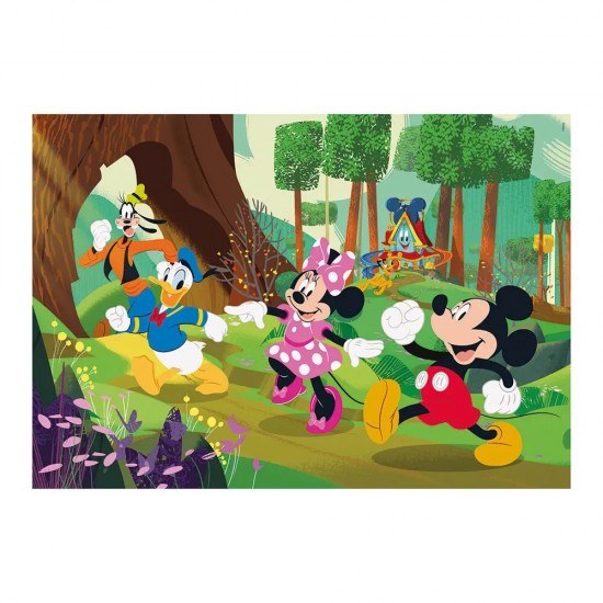 As Clementoni Παιδικό Παζλ Maxi Supercolor Disney Mickey And Friends 104 τμχ (1210-23772)