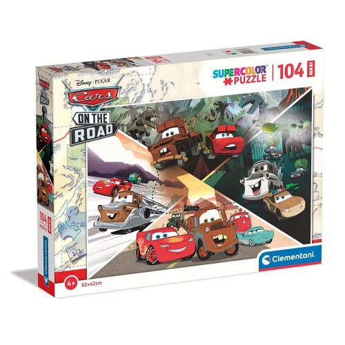 As Clementoni Παιδικό Παζλ Maxi Supercolor Disney Cars 104 τμχ (1210-23774)