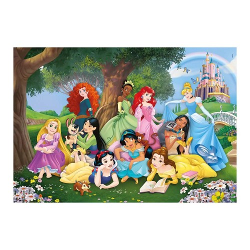 As Clementoni Παιδικό Παζλ Supercolor Disney Πριγκίπισσες 104 τμχ (1210-25743)
