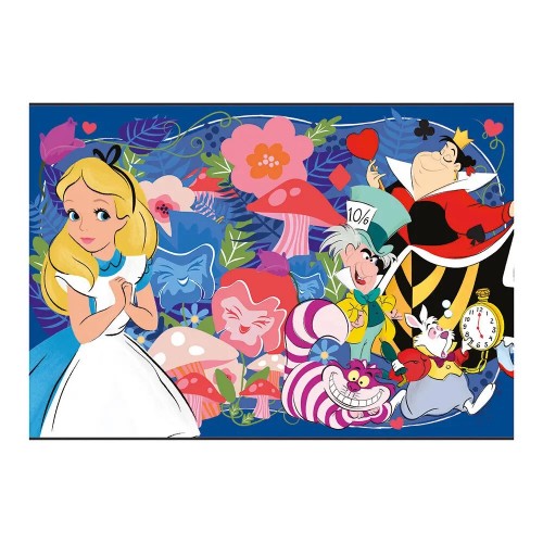 As Clementoni Παιδικό Παζλ Supercolor Disney Αλίκη Στη Χώρα Των Θαυμάτων 104 τμχ (1210-25748)