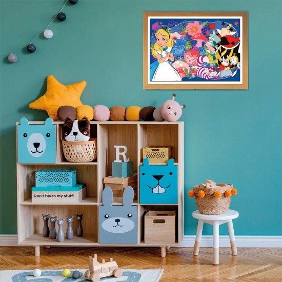 As Clementoni Παιδικό Παζλ Supercolor Disney Αλίκη Στη Χώρα Των Θαυμάτων 104 τμχ (1210-25748)