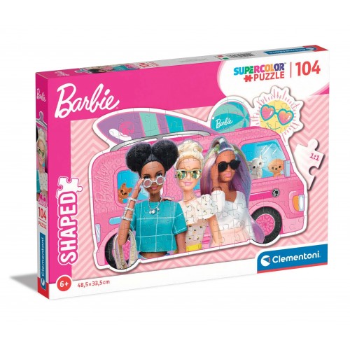 As Clementoni Παιδικό Παζλ Super Color Barbie 104 τμχ (1210-27162)