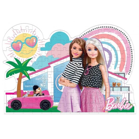 As Clementoni Παιδικό Παζλ Super Color Barbie 104 τμχ (1210-27163)