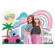 As Clementoni Παιδικό Παζλ Super Color Barbie 104 τμχ (1210-27163)