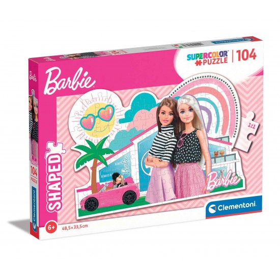 As Clementoni Παιδικό Παζλ Super Color Barbie 104 τμχ (1210-27163)