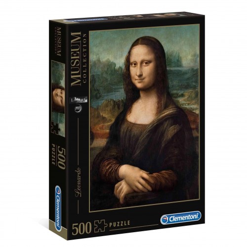 As Clementoni Παζλ Museum Collection Leonardo Da Vinci: Gioconda 500 τμχ (1220-30363)