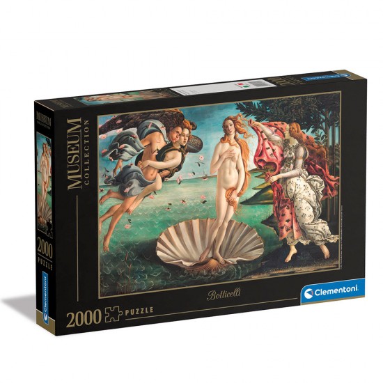 As Clementoni Puzzle Museum Collection Μποττιτσέλλι: Η Γέννηση της Αφροδίτης 2000 pcs (1220-32572)