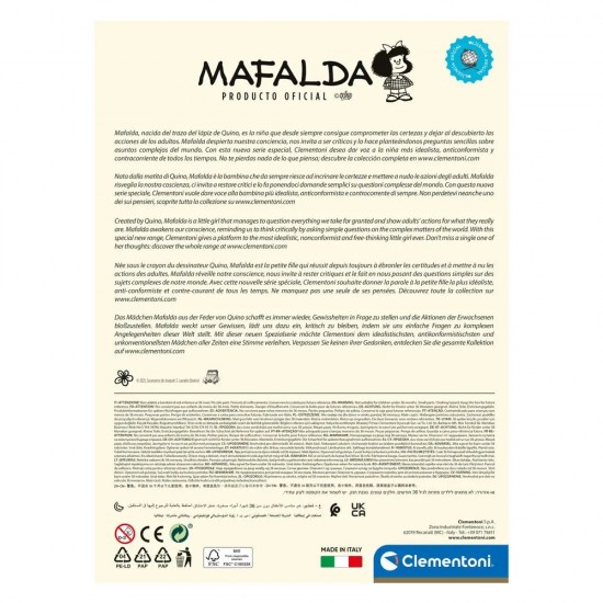 As Clementoni Παζλ Mafalda 500 τμχ (1220-35104)
