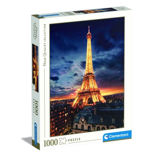 As Clementoni Παζλ High Quality Collection Πύργος Του Αιφελ 1000 τμχ (1220-39514)