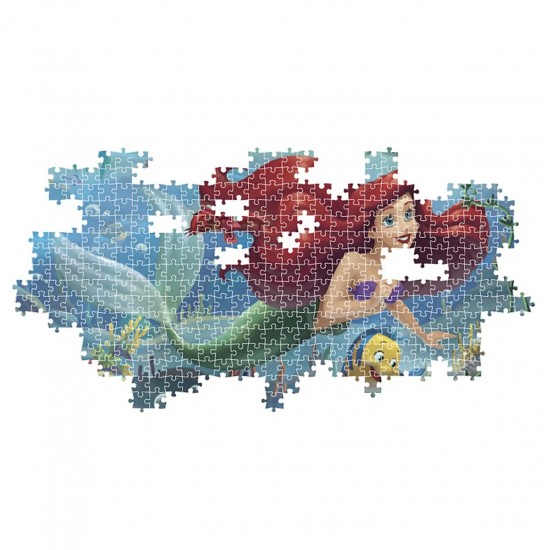 As Clementoni Παζλ Panorama Disney Η Μικρή Γοργόνα 1000 τμχ (1220-39658)