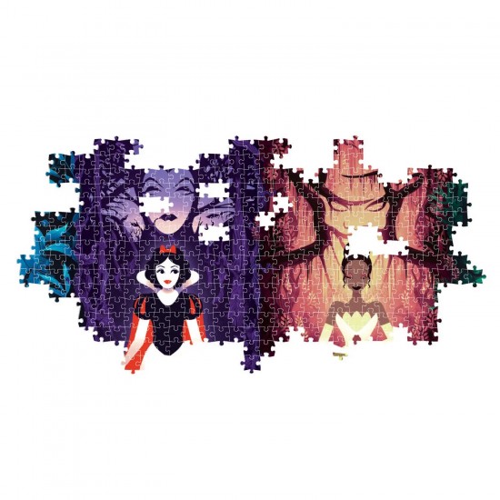 As Clementoni Παζλ Panorama Disney Πριγκίπισσες 1000 τμχ (1220-39722)