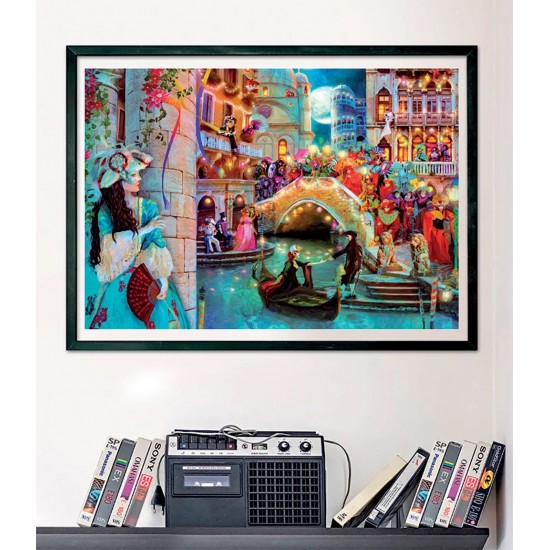 As Clementoni Παζλ High Quality Collection Βενετσιάνικο Καρναβάλι 1000 τμχ (1220-39827)