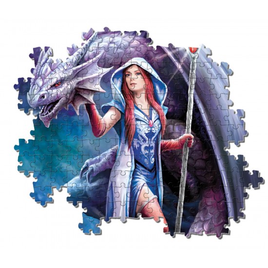 As Clementoni Παζλ Anne Stokes Dragon Mage 1000 τμχ (1260-39525)