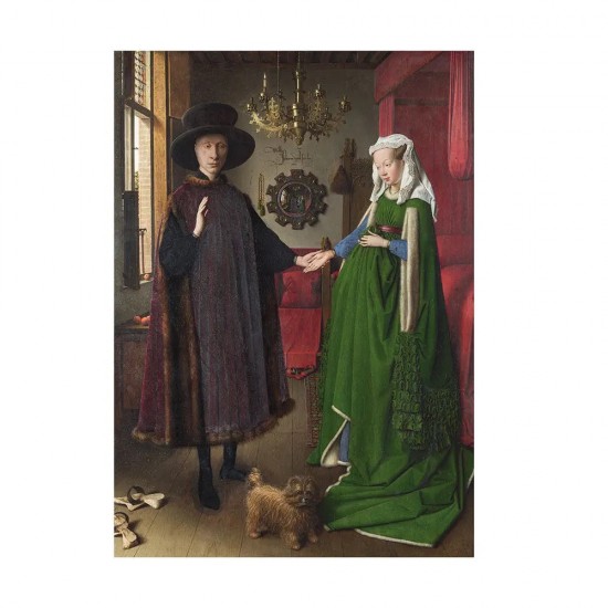 As Clementoni Παζλ Museum Collection Van Eyck: Ο Γάμος Των Αρνολφίνι 1000 τμχ (1260-39663)