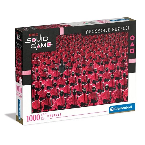 As Clementoni Παζλ Impossible Squid Game 1000 τμχ (1260-39695)