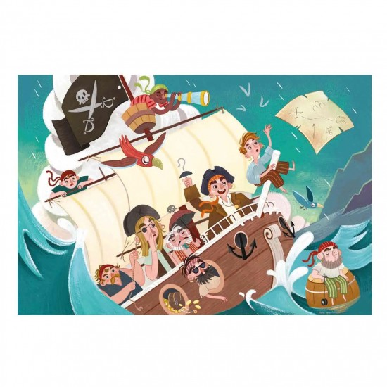 As Clementoni Παιδικό Παζλ Eco Play For Future Maxi Yo Oh Oh! Pirates 24 τμχ (1262-20258)