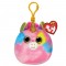 As TY Squishy Beanies Fantasia Χνουδωτό Κλιπ Μονόκερος Πολύχρωμο (1607-39572)