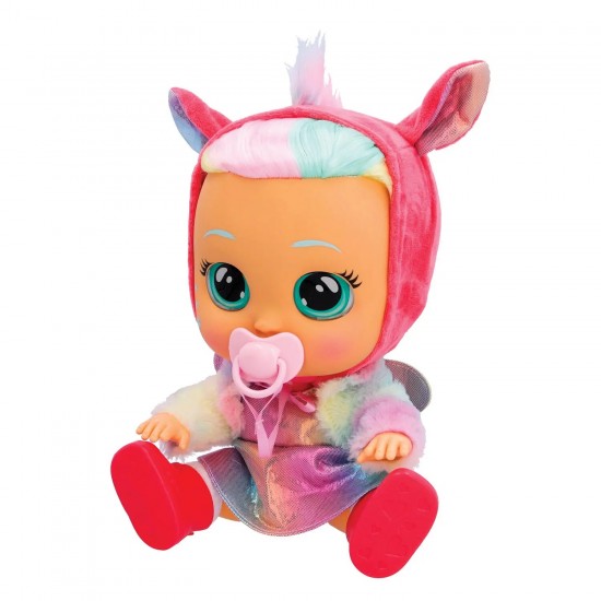 As Cry Babies Κλαψουλίνια Dressy Fantasy - Διαδραστική Κούκλα Κλαίει Με Αληθινά Δάκρυα με Λαμπάδα (4104-90413)