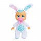 As Cry Babies Tiny Cuddles Λαγουδάκια Διαδραστική Κούκλα Κλαίει Με Αληθινά Δάκρυα (4104-90853)