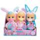 As Cry Babies Tiny Cuddles Λαγουδάκια Διαδραστική Κούκλα Κλαίει Με Αληθινά Δάκρυα (4104-90853)