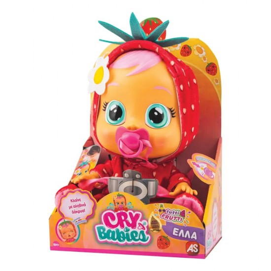 As Cry Babies Κλαψουλίνια Tutti Frutti 2021 - Διαδραστική Κούκλα Κλαίει Με Αληθινά Δάκρυα (4104-93799)