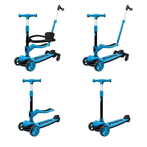 AS Shoko Παιδικό Πατίνι Prime 4 In 1 Plus Σε Μπλε Χρώμα Για 12 Μηνών και άνω (5004-50522)