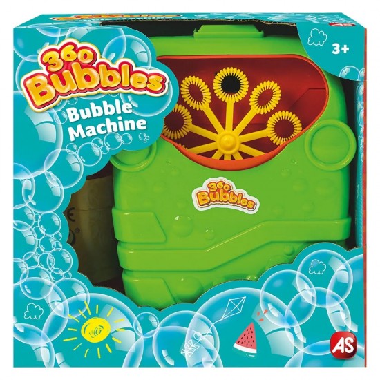 AS Μηχανή Για Σαπουνόφουσκες 360 Bubbles Για 3+ Χρονών (5200-01353)