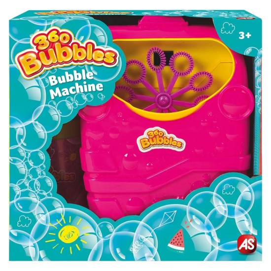 AS Μηχανή Για Σαπουνόφουσκες 360 Bubbles Για 3+ Χρονών (5200-01353)