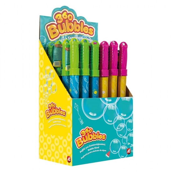 AS Ραβδί Για Σαπουνόφουσκες 360 Bubbles Για 3+ Χρονών (5200-01356) AS Ραβδί Για Σαπουνόφουσκες 360 Bubbles Για 3+ Χρονών (5200-01356)