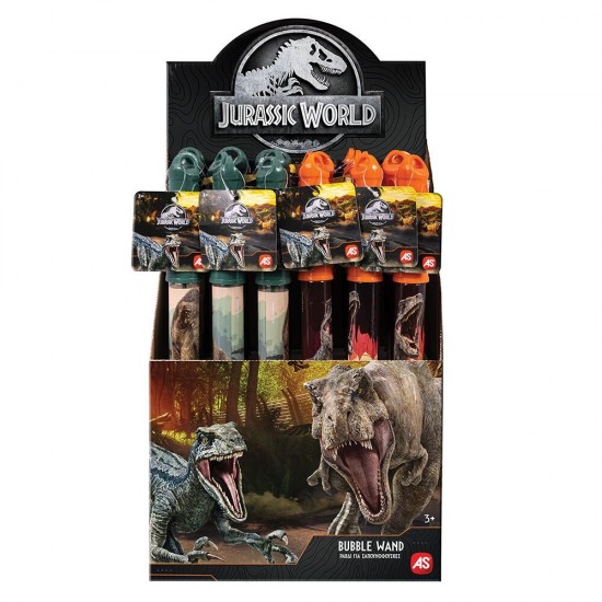 AS Ραβδί Για Σαπουνόφουσκες Jurassic World Για 3+ Χρονών (5200-01365)