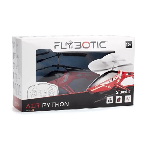 As Silverlit Flybotic Air Python Τηλεκατευθυνόμενο Ελικόπτερο Κόκκινο Για 10+ Χρονών (7530-84787)
