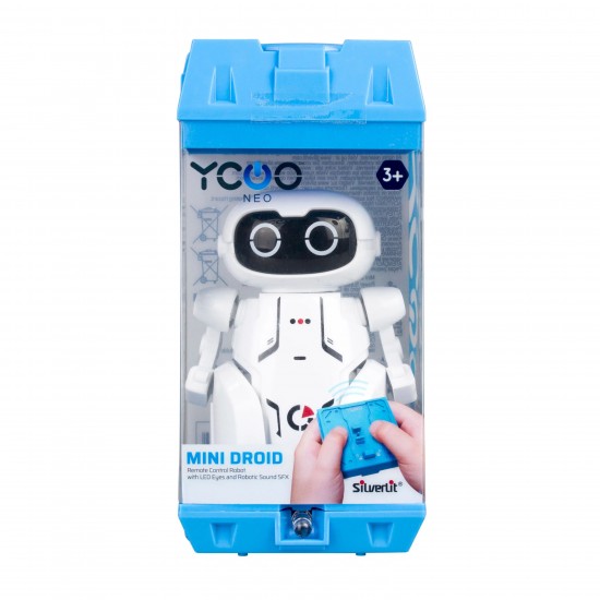 As Silverlit Ycoo Mini Droid Ηλεκτρονικό Ρομπότ Για 3+ Χρονών (7530-88058)