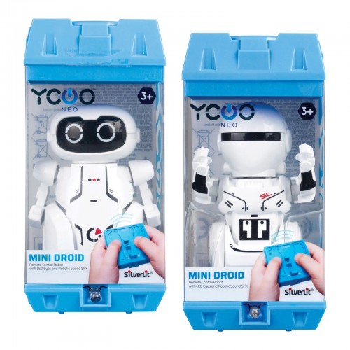 As Silverlit Ycoo Mini Droid Ηλεκτρονικό Ρομπότ Για 3+ Χρονών (7530-88058)