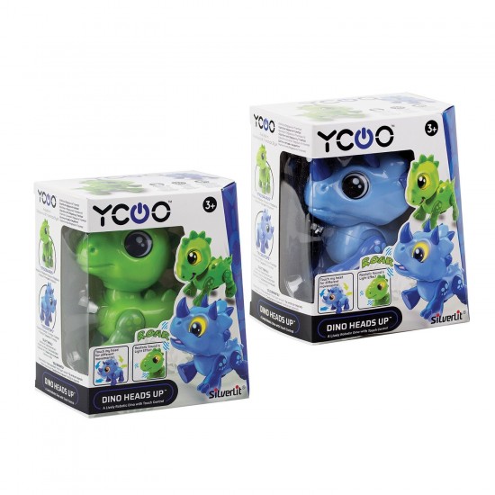 As Silverlit Ycoo Dino Heads Up Ηλεκτρονικό Ρομπότ Για 3+ Χρονών (7530-88592)