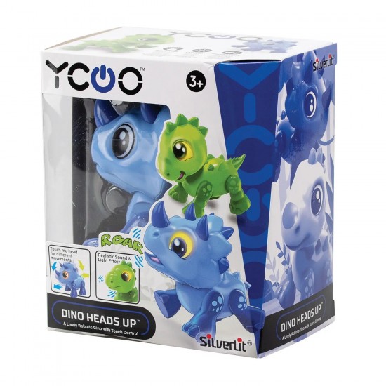 As Silverlit Ycoo Dino Heads Up Ηλεκτρονικό Ρομπότ Για 3+ Χρονών (7530-88592)