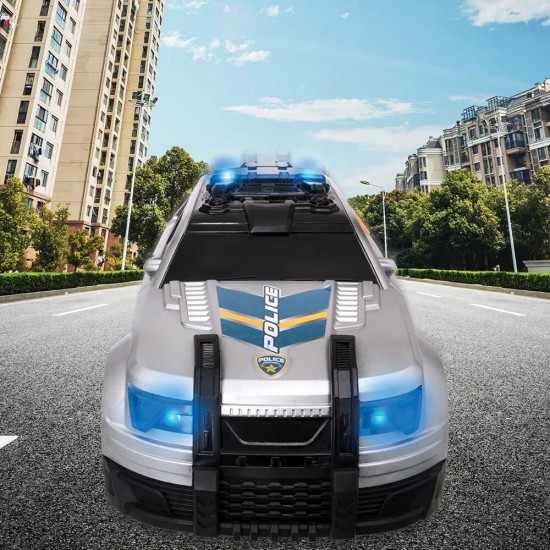 As Teamsterz Mighty Machines Αστυνομικό Όχημα Mε Φώτα Kαι Ήχους Για 3+ Χρονών (7535-17121)