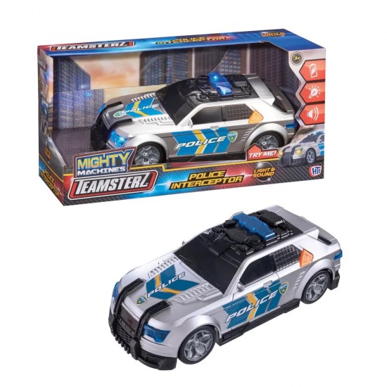 As Teamsterz Mighty Machines Αστυνομικό Όχημα Mε Φώτα Kαι Ήχους Για 3+ Χρονών (7535-17121)