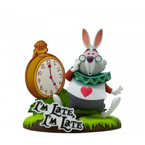 Abysse Disney: Alice in Wonderland - White Rabbitt Statue #26 (10cm) (ABYFIG043)