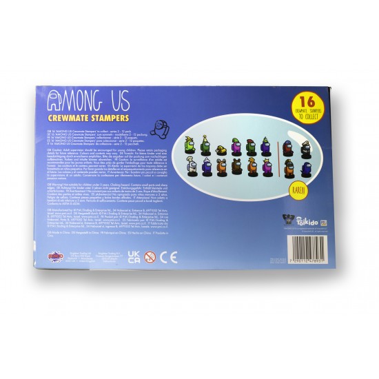 P.M.I. Among Us Crewmate Stampers 12 Pack Deluxe Box (S2) (AU5265)