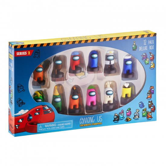 P.M.I. Among Us Crewmate Stampers 12 Pack Deluxe Box (S2) (AU5265)