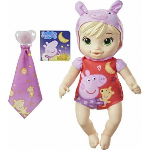 Hasbro Baby Alive Goodnight Peppa Doll για 2 ετών και άνω (F2387)