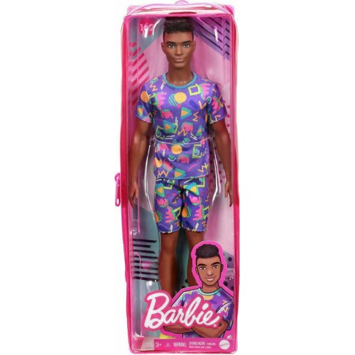 Mattel Barbie Ken Fashionistas No.162 - Ken With Rooted Hair And Shaved Sides (DWK44/GRB87)
