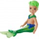 Mattel Barbie Chelsea Γοργόνες - Πράσινα Μαλλιά (GJJ85/GJJ91)
