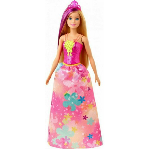 Mattel Barbie Dreamtopia Πριγκίπισσα Με Ξανθά Μαλλιά Και Μωβ Ανταύγεια (GJK12/GJK13)