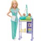 Mattel Barbie Παιδίατρος Σετ Παιχνιδιού με Λαμπάδα (GKH23)