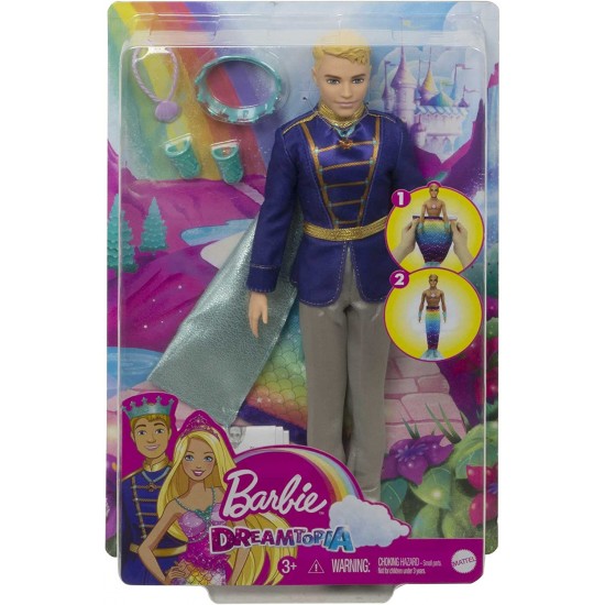 Mattel Barbie Prince Ken Dreamtopia για 3 ετών και άνω (GTF93)