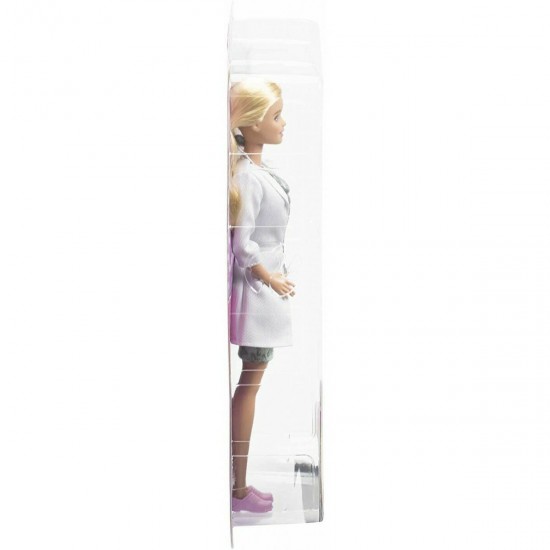 Mattel Barbie Γιατρός για μωράκι για 3 ετών και άνω 30.4εκ. με Λαμπάδα (GVK03)