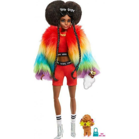 Mattel Barbie Extra Rainbow Coat (GVR04)
