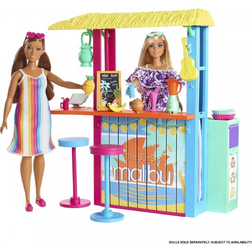 Mattel Barbie Loves the Ocean Beach Bar για 3 ετών και άνω (GYG23)